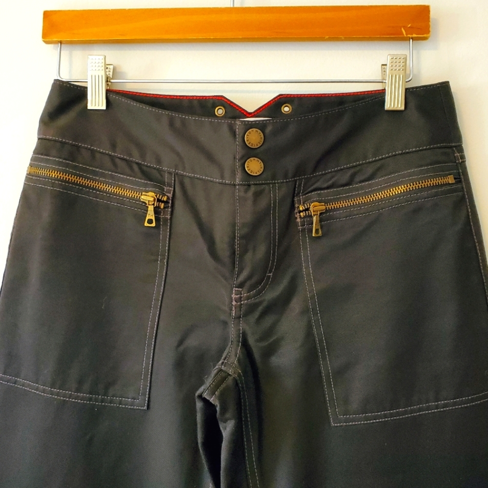 Tommy Hilfiger jeans Vintage Black Low Rise Zipper Pants - Size 2 - Picture 2 of 10